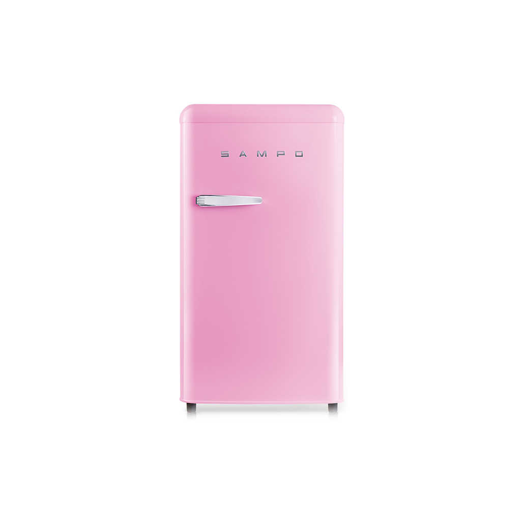 【聲寶】99L 定頻單門小冰箱 SR-C10-P 粉彩紅(無安裝)