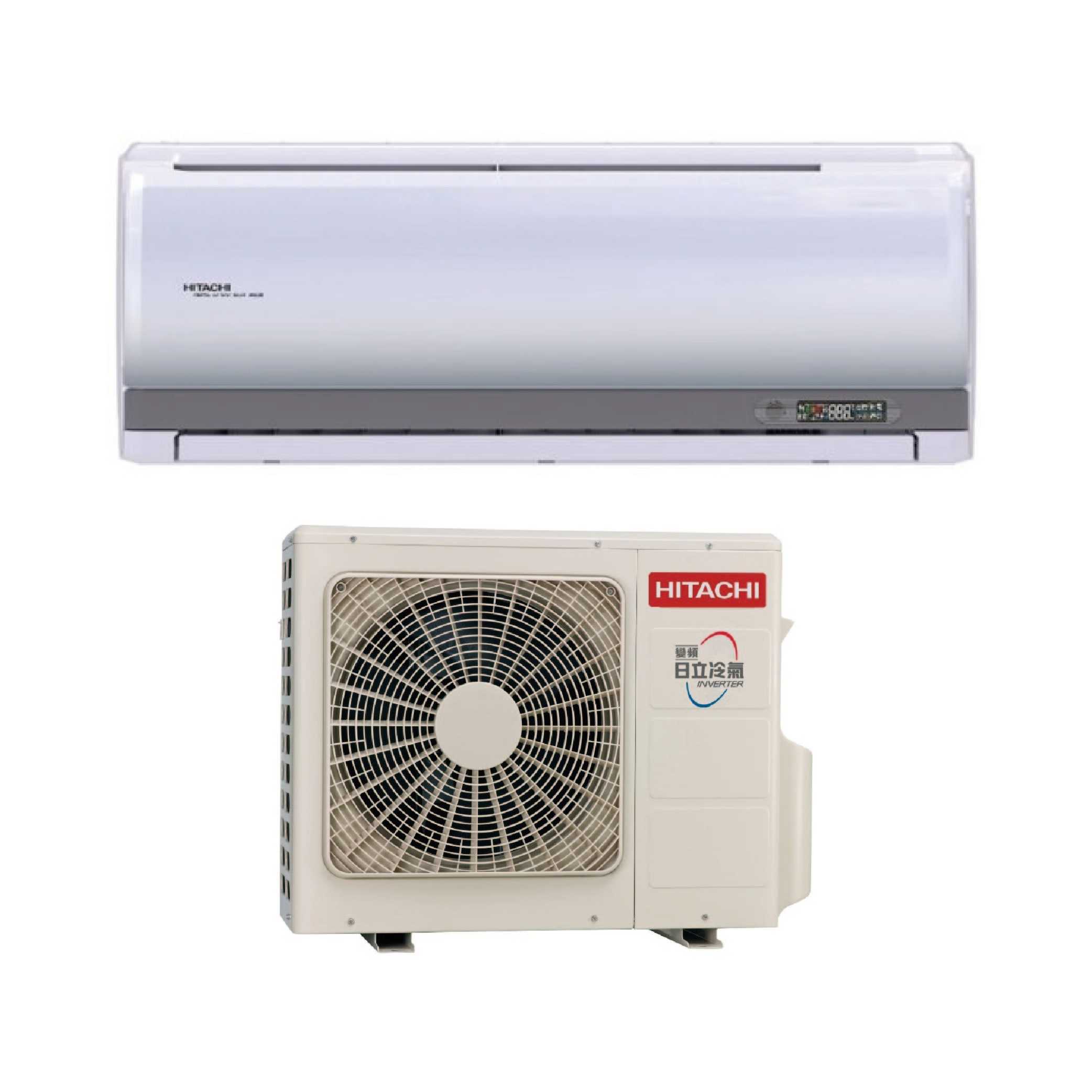 【HITACHI 日立】3坪 變頻分離式冷氣 RAS-22NJP1/RAC-22JP(含基本安裝)