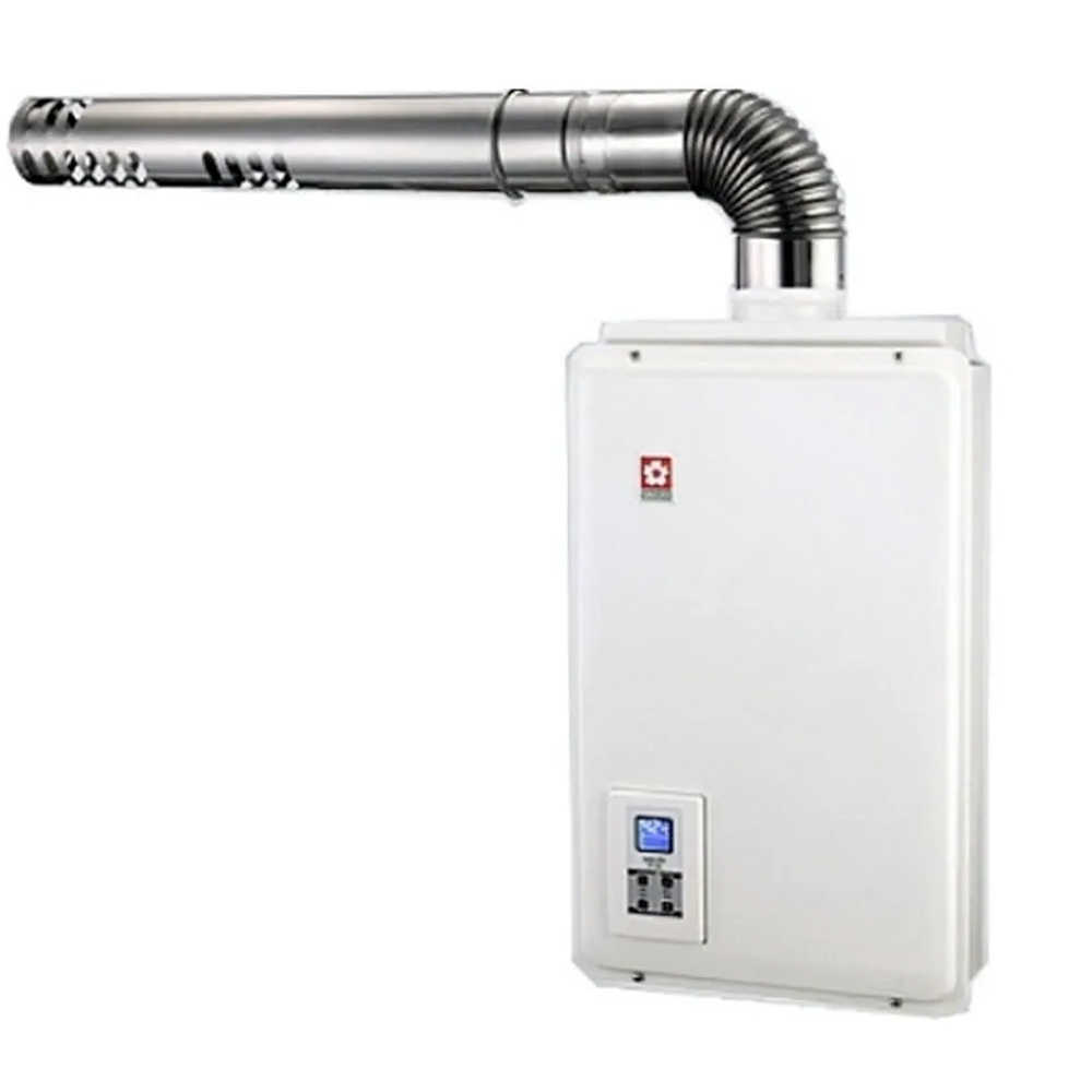 【SAKURA櫻花】16L 強制排氣 恆溫熱水器 H1680(含基本安裝)