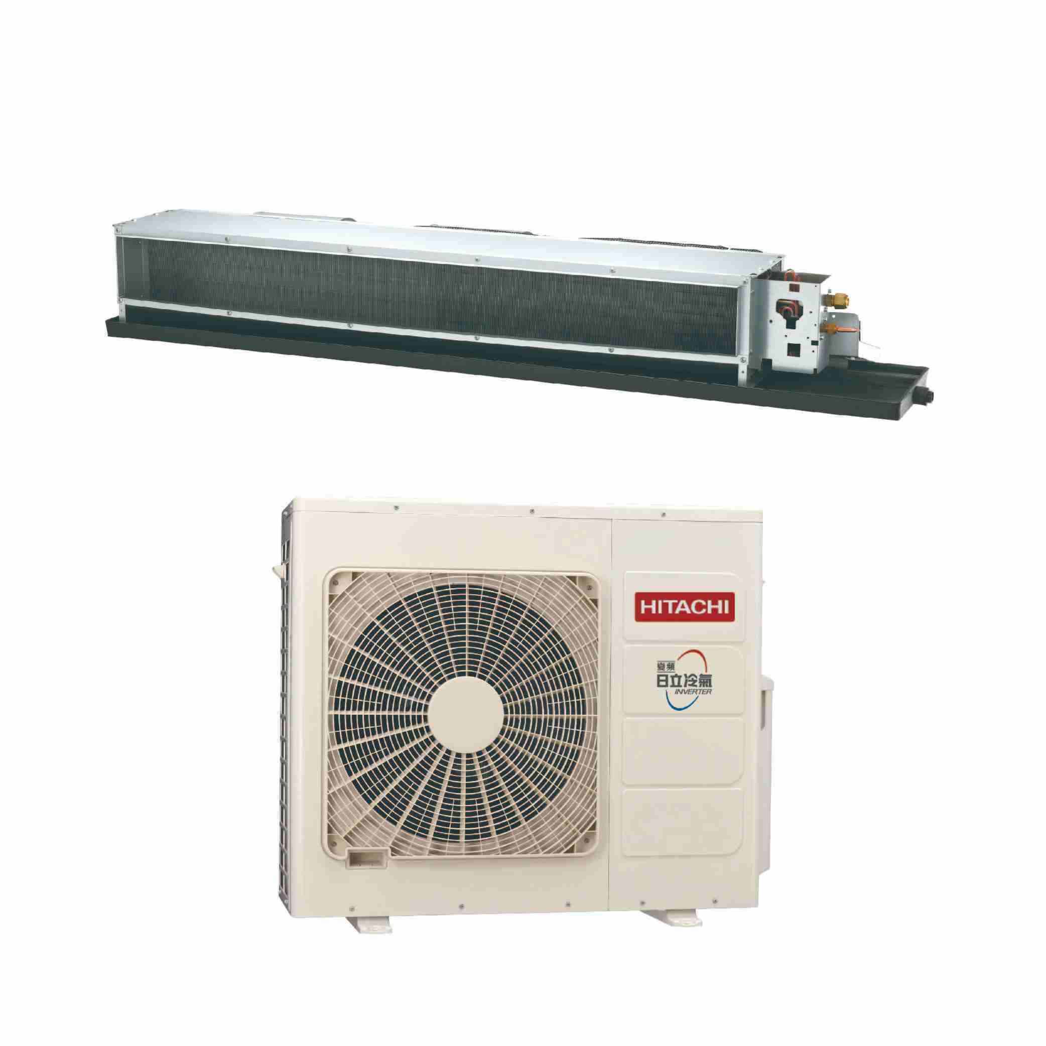 【HITACHI 日立】18坪 變頻吊隱式分離式冷氣 RAD-110NJP1/RAC-110JP(含基本安裝)