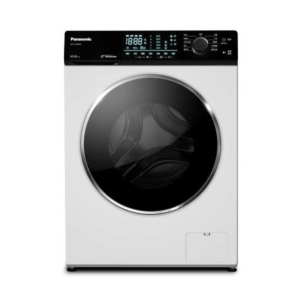 【Panasonic 國際】10.5kg 變頻滾筒洗脫烘洗衣機 NA-V105NDH-W(含基本安裝)