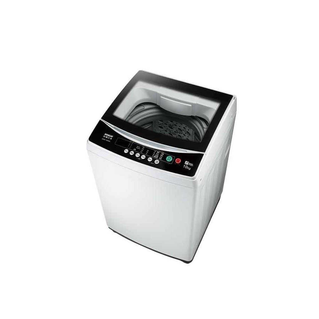 【SANLUX 台灣三洋】10kg 直立式 單槽洗衣機 白色 ASW-100MA(含基本安裝)