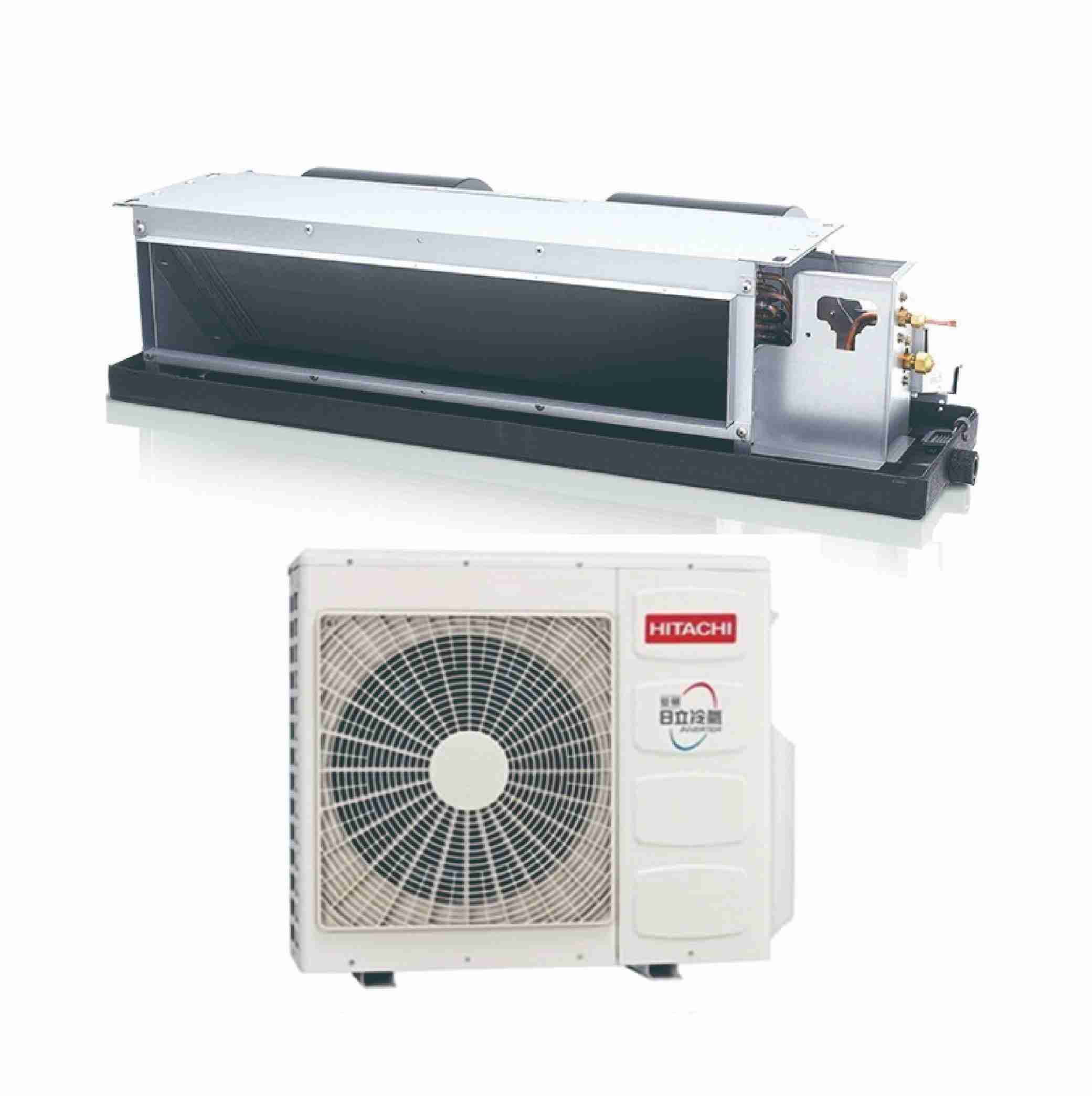 【HITACHI 日立】10坪 變頻冷暖吊隱式分離式冷氣 RAD-63NJP1/RAC-63NP(含基本安裝)