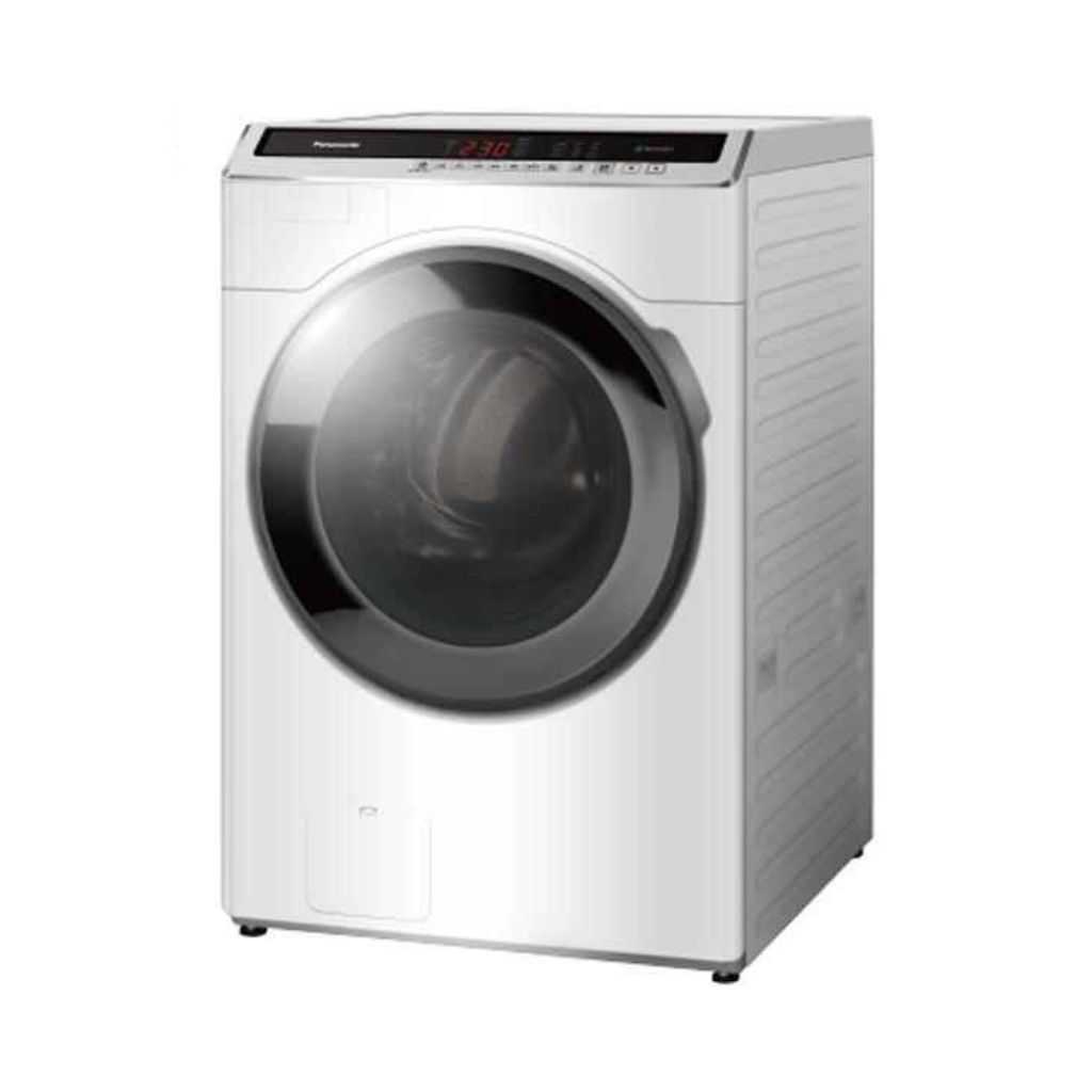 【Panasonic 國際】16kg 洗脫溫水變頻 滾筒式洗衣機 冰鑽白(W) NA-V160HW(含基本安裝)