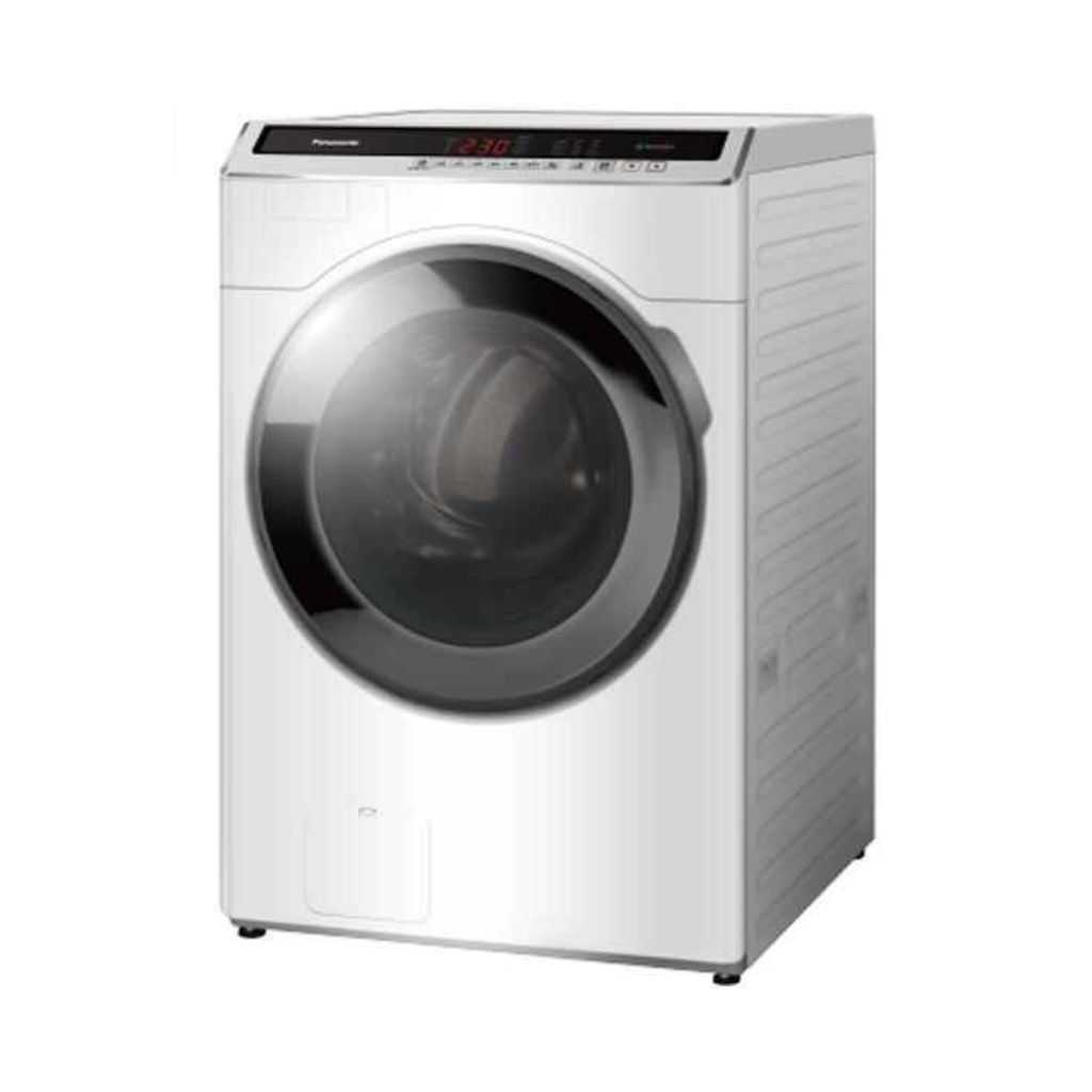 【Panasonic 國際】18kg 洗脫溫水變頻 滾筒式洗衣機 冰鑽白(W) NA-V180HW(含基本安裝)