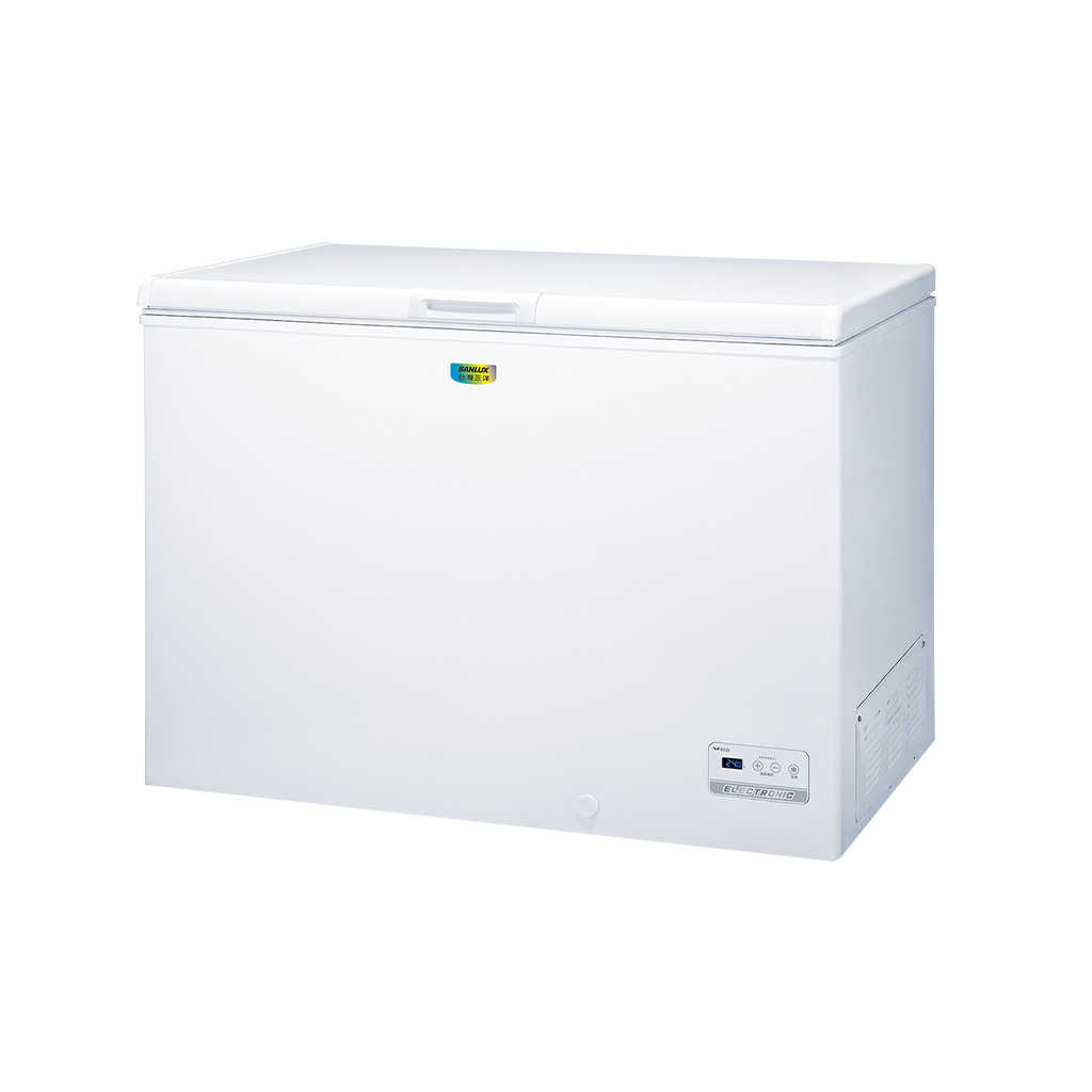 【SANLUX 臺灣三洋】上掀式變頻直冷冷凍櫃 SCF-V340GE(含基本安裝)