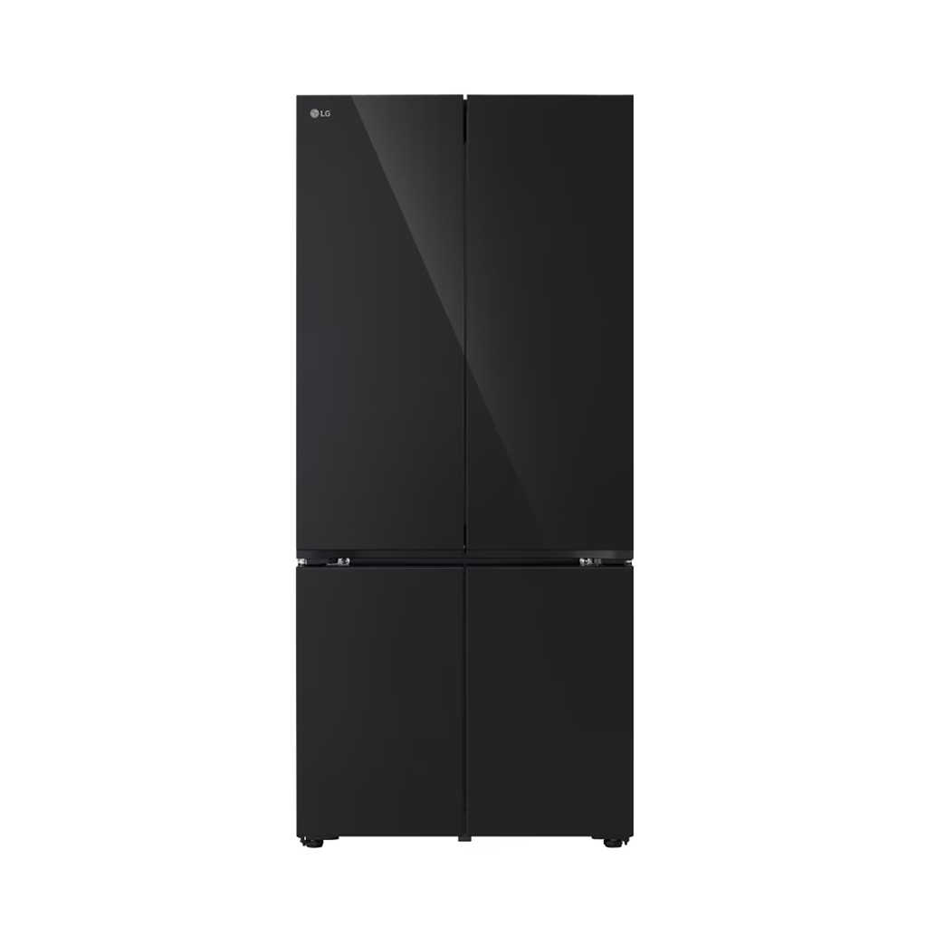 【LG 樂金】619L 智慧變頻四門冰箱 曜石黑鏡面 GV-NB61BG(含基本安裝)