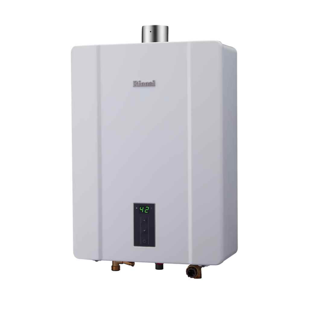 【Rinnai 林內】13L 屋內型 智慧控溫 強制排氣式熱水器 RUA-C1300WF(含基本安裝)