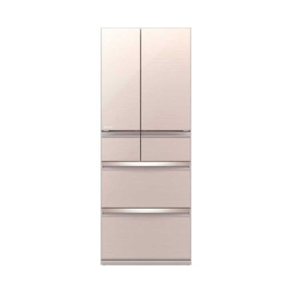 【MITSUBISHI 三菱】472L六門冰箱 水晶杏 MR-WX47LF-F-C(含基本安裝)