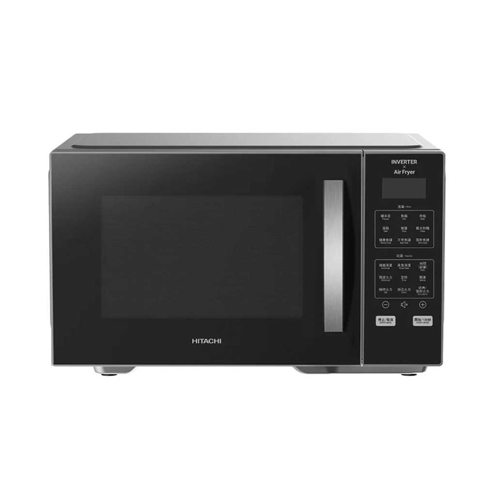【HITACHI 日立】27L變頻氣炸微波爐 HMRDA2713SLBK(無安裝)