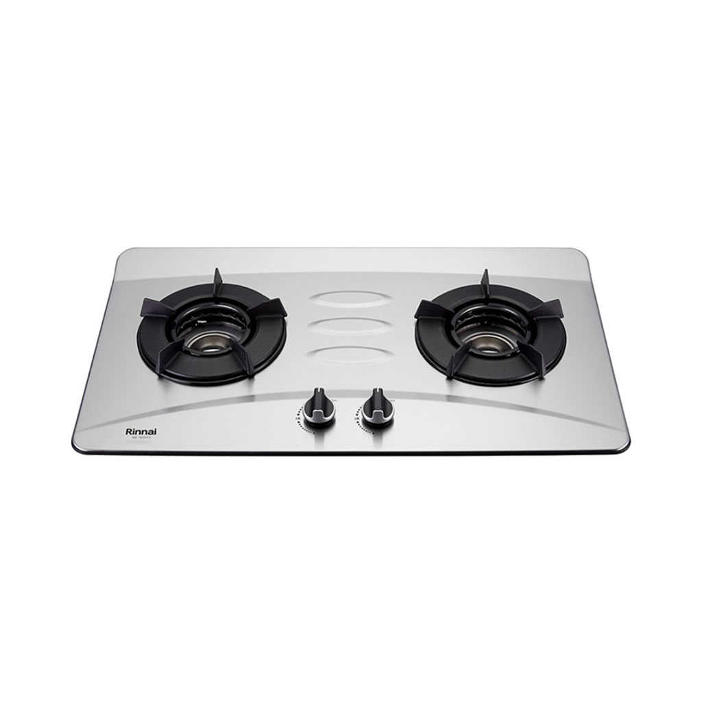 【林內】嵌入式內焰不銹鋼雙口爐 RB-N201S(含基本安裝)