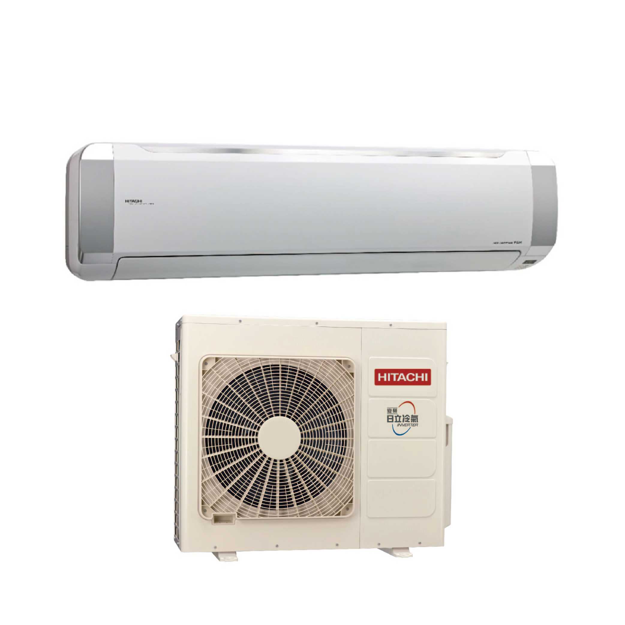 【HITACHI 日立】20坪 變頻冷暖分離式冷氣 RAS-125NJP1/RAC-125NP(含基本安裝)