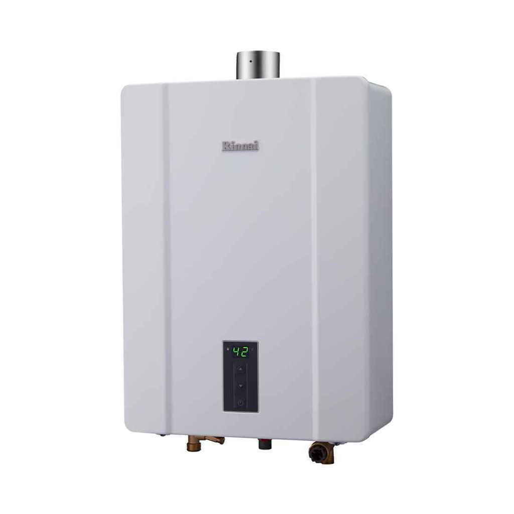 【Rinnai 林內】16L 屋內型 智慧控溫 強制排氣式熱水器 RUA-C1600WF(含基本安裝)