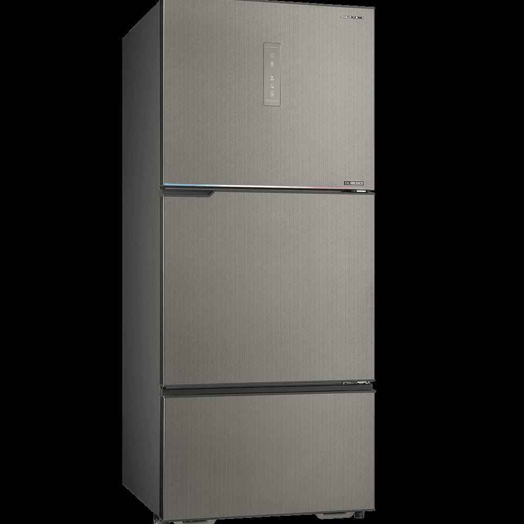 【SANLUX 台灣三洋】606L 直流變頻電冰箱 雅緻金 SR-V610C(含基本安裝)