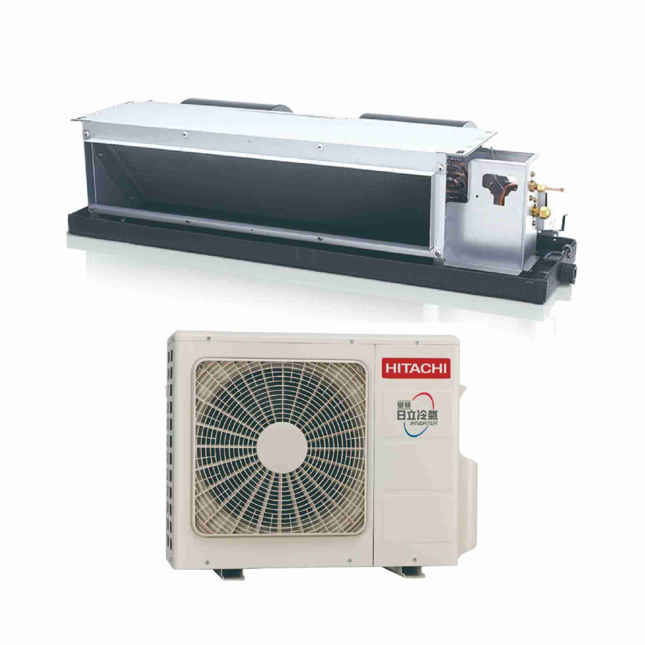【HITACHI 日立】5坪 變頻吊隱式分離式冷氣 RAD-36NJP1/RAC-36JP(含基本安裝)