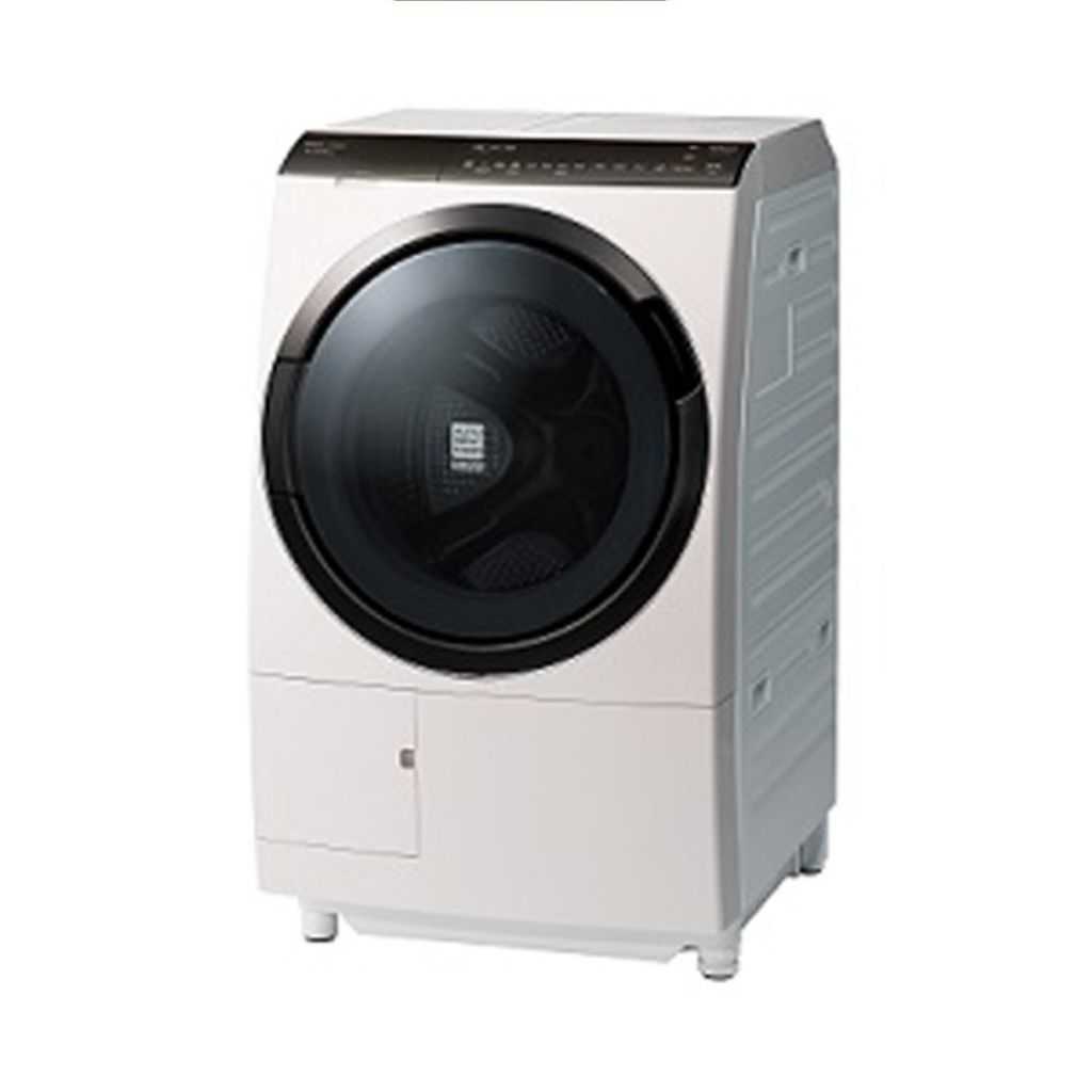 【HITACHI 日立】11.5kg 日本製 洗脫烘變頻 滾筒式洗衣機 BDSX115FJR-N 珍珠白右開