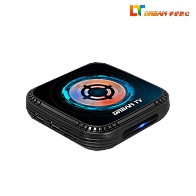 Dream夢想盒子．七代藍圖 - Android 14 8K超清影音智慧語音電視盒 機上盒 支援WiFi 6與64GB大