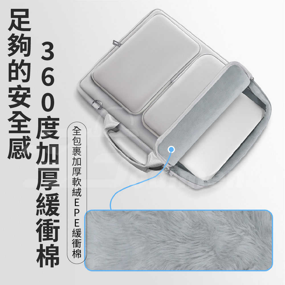 防水商務辦公室包 多層收納手提電腦包 筆記型電腦包 出差電腦包 收納包 筆電平板包