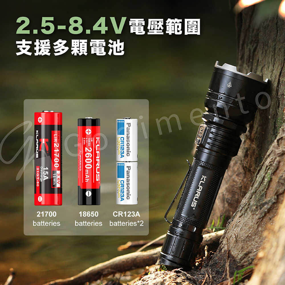 KLARUS 凱瑞茲 XT12GT PRO超續航遠距離防水手電筒 遠射戰術手電筒 戶外搜救 強光巡邏手電筒