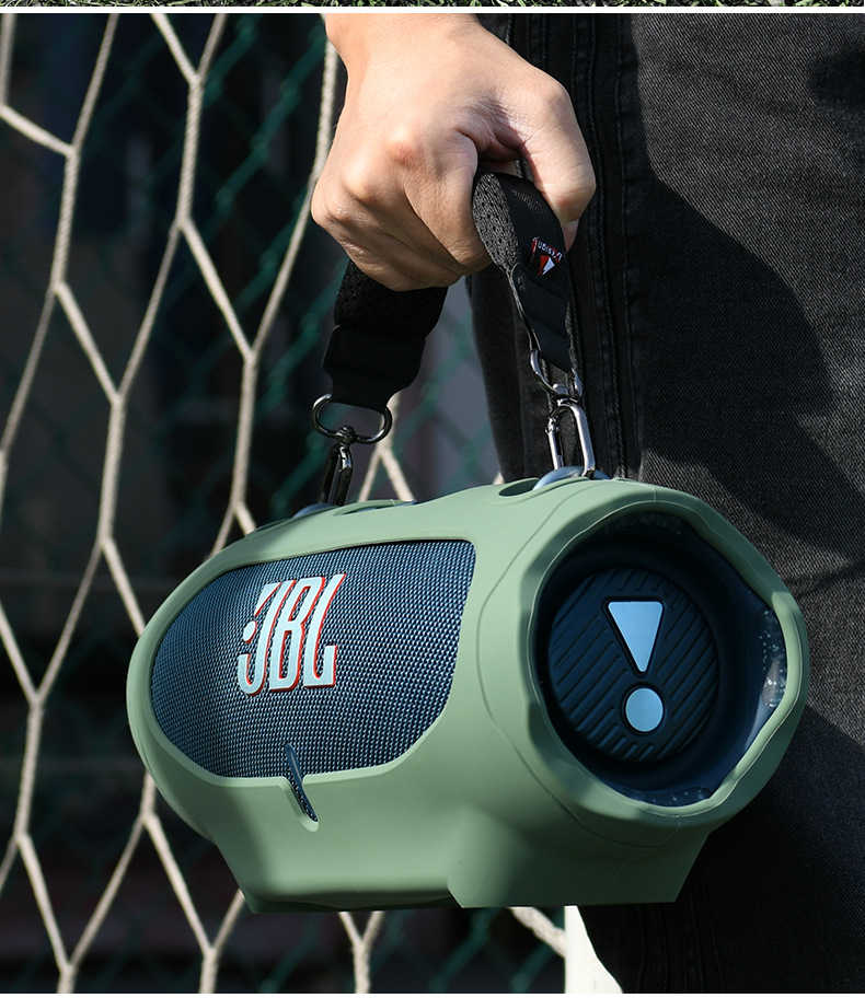 Godimento 適用JBL Xtreme 4 矽膠保護套  戰鼓 4 代藍牙音箱防摔軟殼  手提便攜音響保護殼