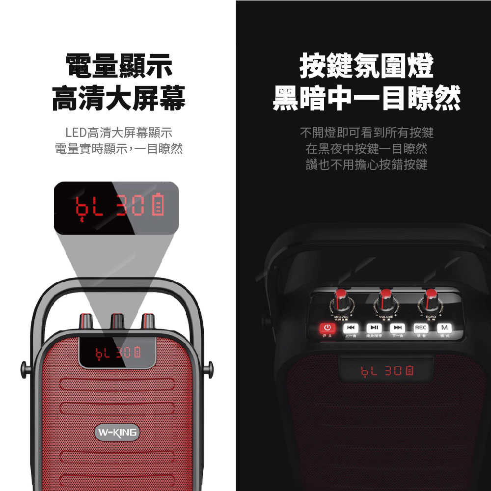 W-KING T5mini USB便攜式重低音藍牙喇叭 廣播電台手提音響 斜跨背帶藍牙音箱 低音音響