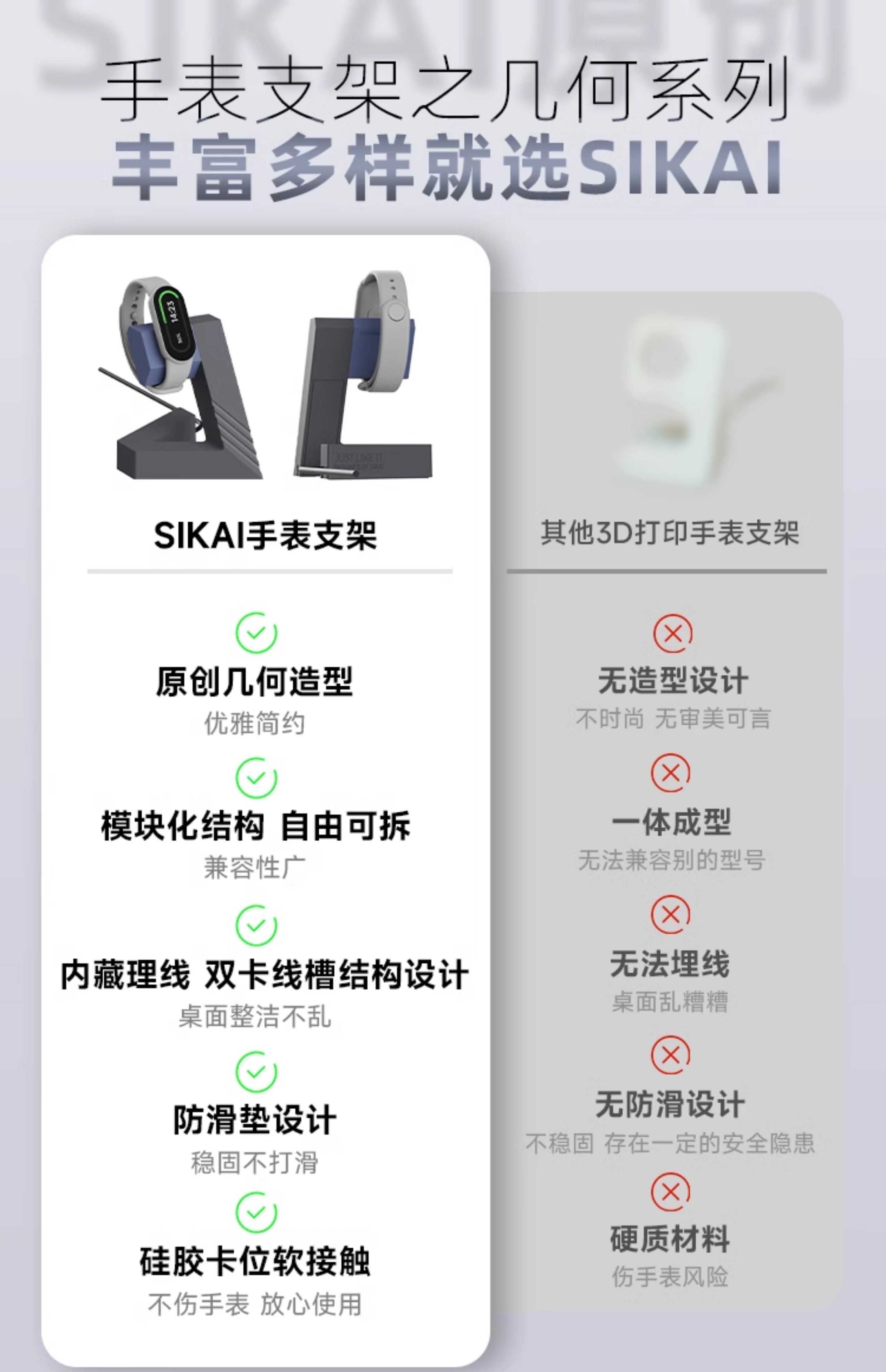 Godimento 適用華為 GT5 / GT5 Pro 充電支架 手錶充電底座 適用幾何Watch 4 Pro/D2/