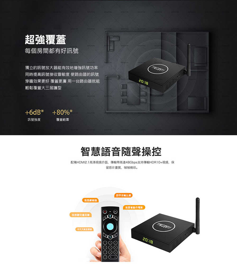 iMetbox 台灣愛米盒子 M3 語音版 智慧數位電視盒 電視盒 機頂盒 機上盒
