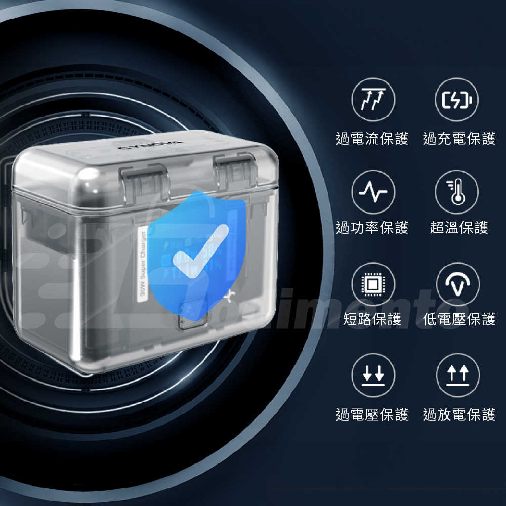 Insta360 X4 高效智能充電電池盒 電池充電器 便攜充電盒 過功率保護充電盒 OLED螢幕顯示充電盒