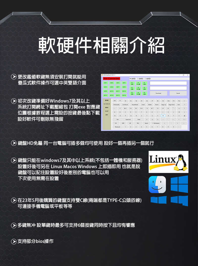 SIKAI 三鍵有線鍵盤 可自定義 複製 貼上 快速輸入 快捷鍵 懶人輸入 懶豬豬專用