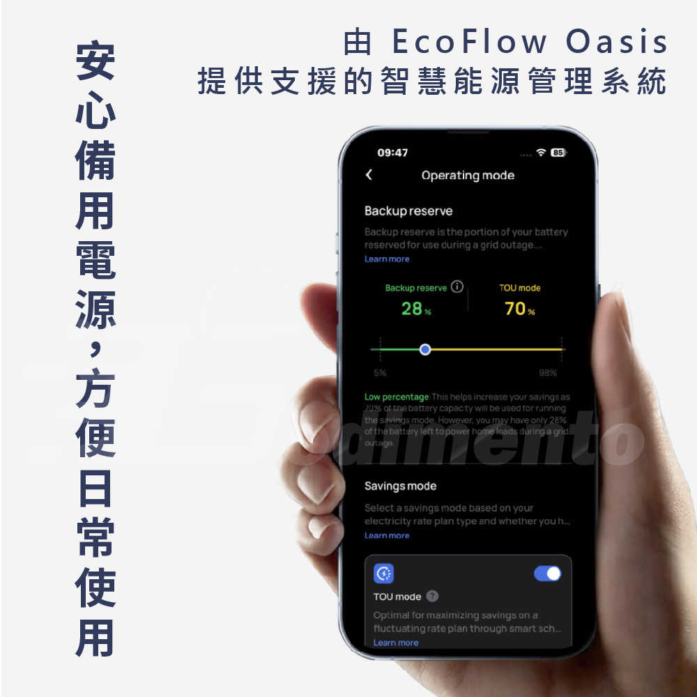 Ecoflow delta 3 1800W戶外電源 1024Wh快速充電露營電源-11