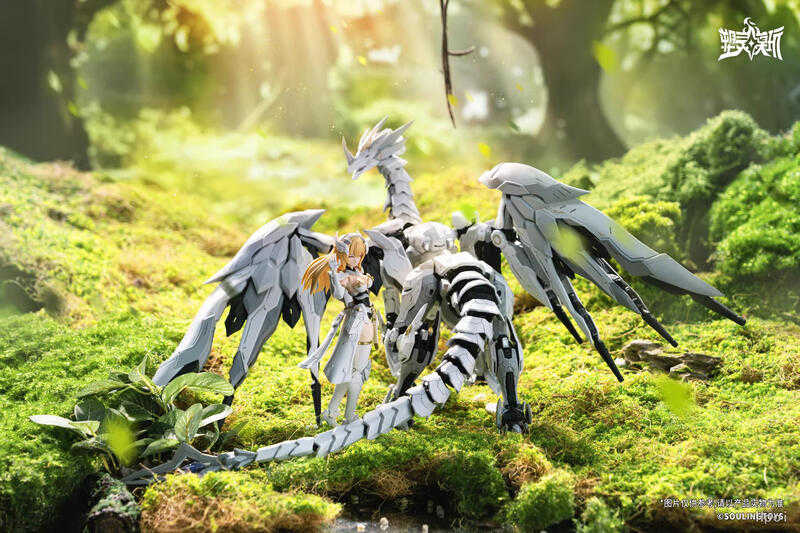 【錢錢抱歉】預購第三季『免訂金』塑靈模玩 組裝模型 奧多生命體 龍之心 白晝朵恩+流星米德爾 1/12 0806