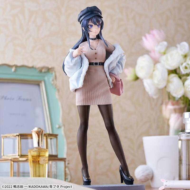 雪花玩具❄️現貨 SEGA 景品  Luminasta 青春豬頭少年不會夢到兔女郎學姊 櫻島麻衣 休閒服 公仔