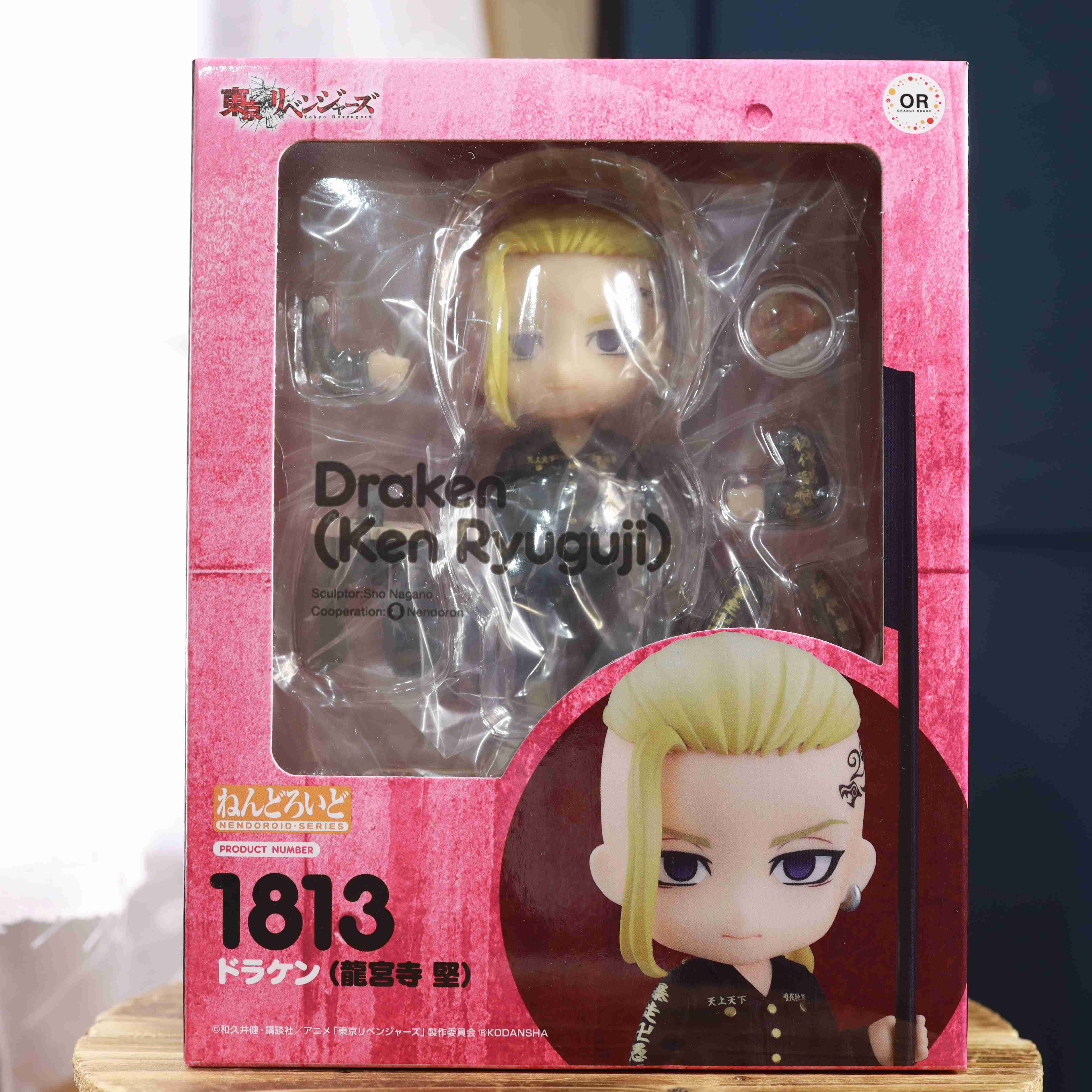 GSC 黏土人　1813 東京復仇者 Draken 龍宮寺堅 有卍字 日版全新現貨 賣場內有更多黏土人