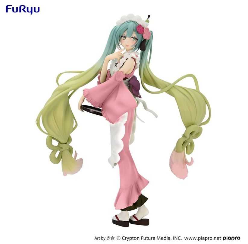 【艾頑玩具】『現貨』FuRyu 景品 初音未來 初音 Exc∞d SweetSweets 抹茶聖代 抹茶百匯 櫻花開