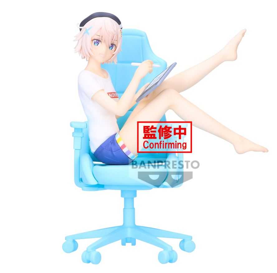 【艾頑玩具】『現貨』BANPRESTO 景品 身為VTuber的我因為忘記關台而成了傳說 彩真白 公仔