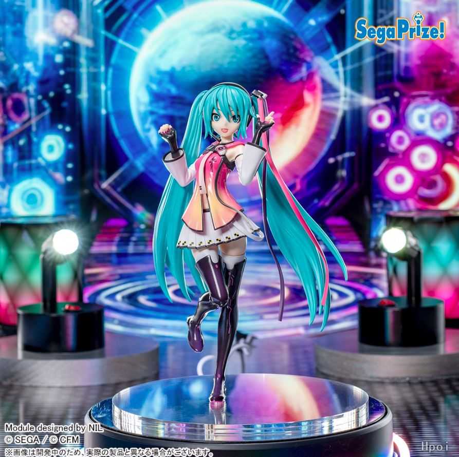 【艾頑玩具】『6月預購』SEGA 景品 名伶計畫 Mega39\u0027s 初音未來 LUMINATSA TAR VOICE