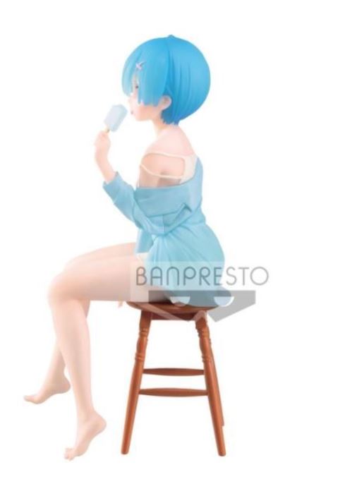 【艾頑玩具】『現貨』BANPRESTO 景品 re 從零開始的異世界生活 休息時間 雷姆 SUMMER 冰棒 椅子