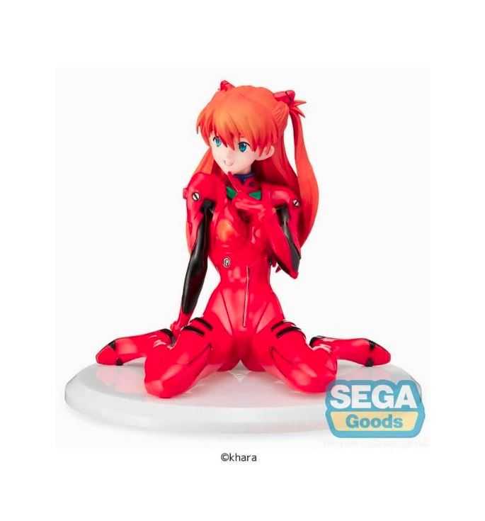 【艾頑玩具】『現貨』SEGA 景品 新世紀福音戰士 EVA 劇場版 惣流 明日香 蘭格雷 蹲姿 公仔