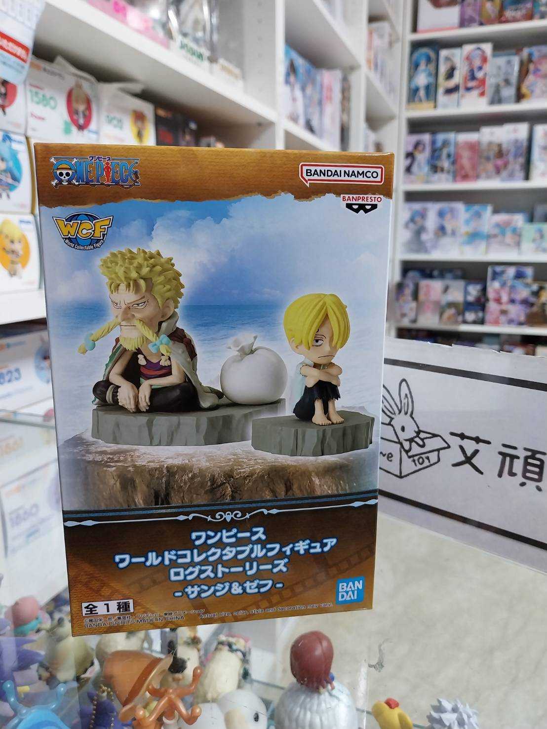 【艾頑玩具】『現貨』BANPRESTO 景品 海賊王 航海王 WCF LOG STORIES 香吉士 \u0026 哲普 公仔