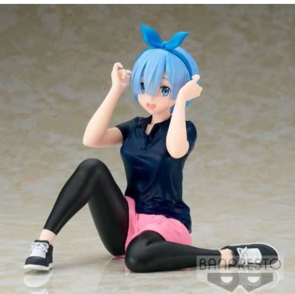 【艾頑玩具】『現貨』BANPRESTO 景品 Re 從零開始的異世界生活 Relax time 雷姆 休息時間 鍛鍊造型