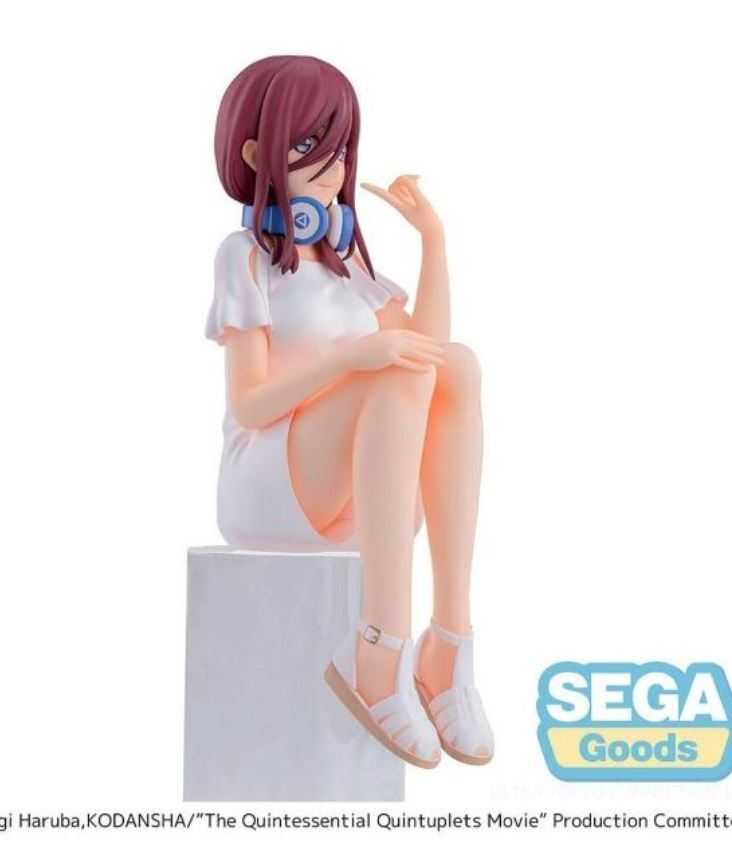 【艾頑玩具】『現貨(不含沙發)』SEGA 景品 五等分的新娘 五等分 花嫁 中野三玖 坐坐公仔 三玖