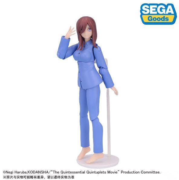 【艾頑玩具】『現貨』SEGA 景品 五等分的花嫁 五等分的新娘 中野三玖 Movingood 可動公仔