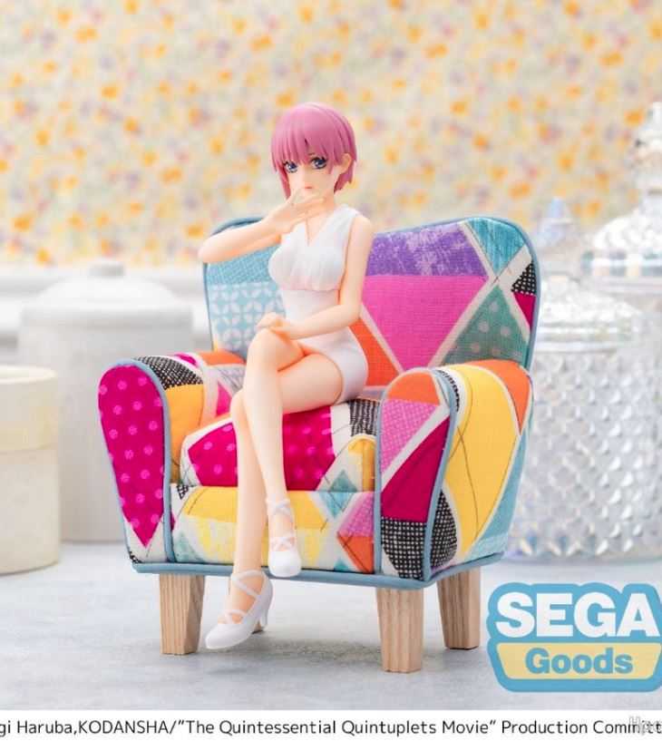 【艾頑玩具】『現貨(不含沙發)』SEGA 景品 五等分的新娘 中野一花 五等分 花嫁 一花 坐坐公仔