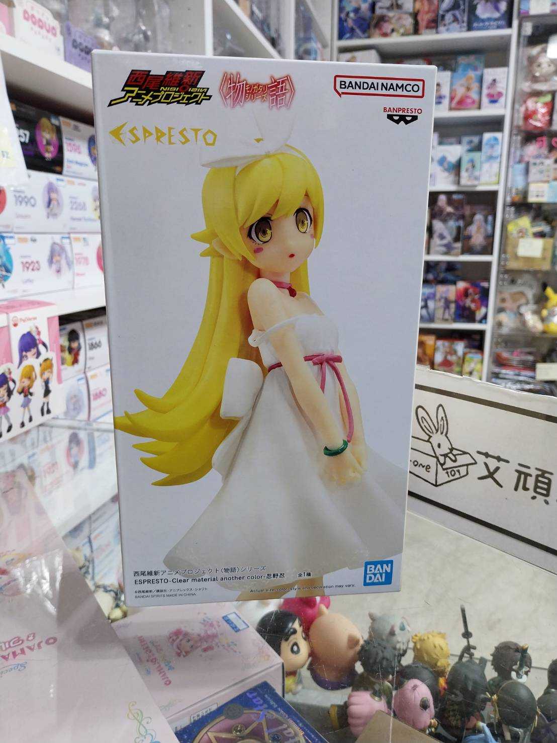 【艾頑玩具】『現貨』BANPRESTO景品 物語 ESPRESTO Clear material 忍野忍 別色 西野維新