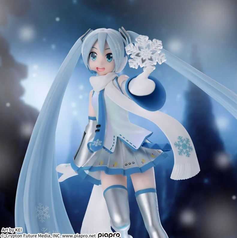 【艾頑玩具】『現貨』SEGA 景品 初音未來 初音 雪未來 天空城 LUMINASTA 雪初音 公仔