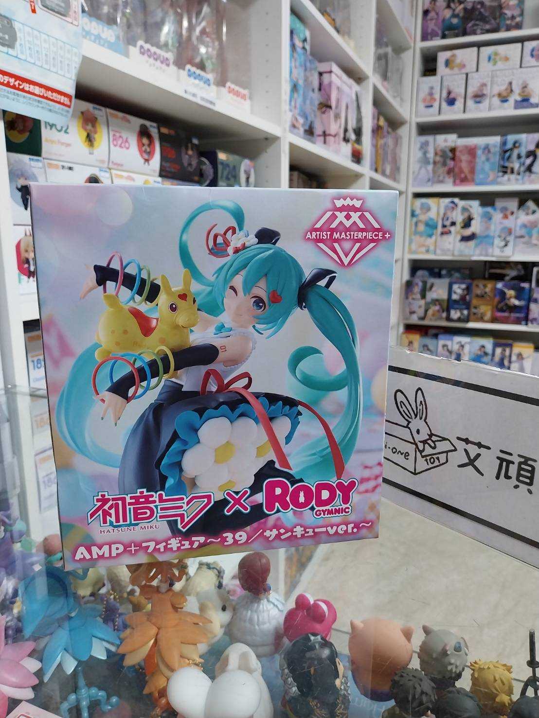 【艾頑玩具】『現貨』TAITO 景品 初音未來 跳跳馬 Rody 聯名 AMP+ 公仔 39感謝祭 初音