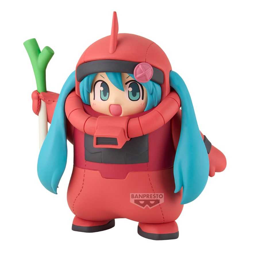 【艾頑玩具】『3月預購』BANPRESTO 景品 鋼彈45周年×初音未來 初音未來 夏亞專用薩克裝 公仔