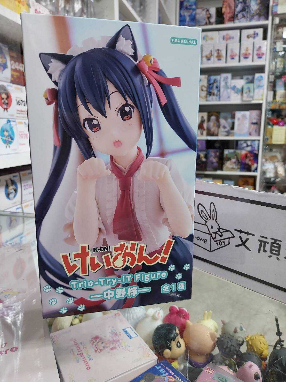 【艾頑玩具】『現貨』FuRyu 景品 K-ON! 輕音部 中野梓 Trio-Try-it 公仔
