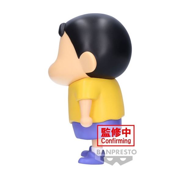 【艾頑玩具】『現貨』BANPRESTO 景品 蠟筆小新 大大的SOFVIMATES 野原新之助 漫畫色 軟膠公仔 小新