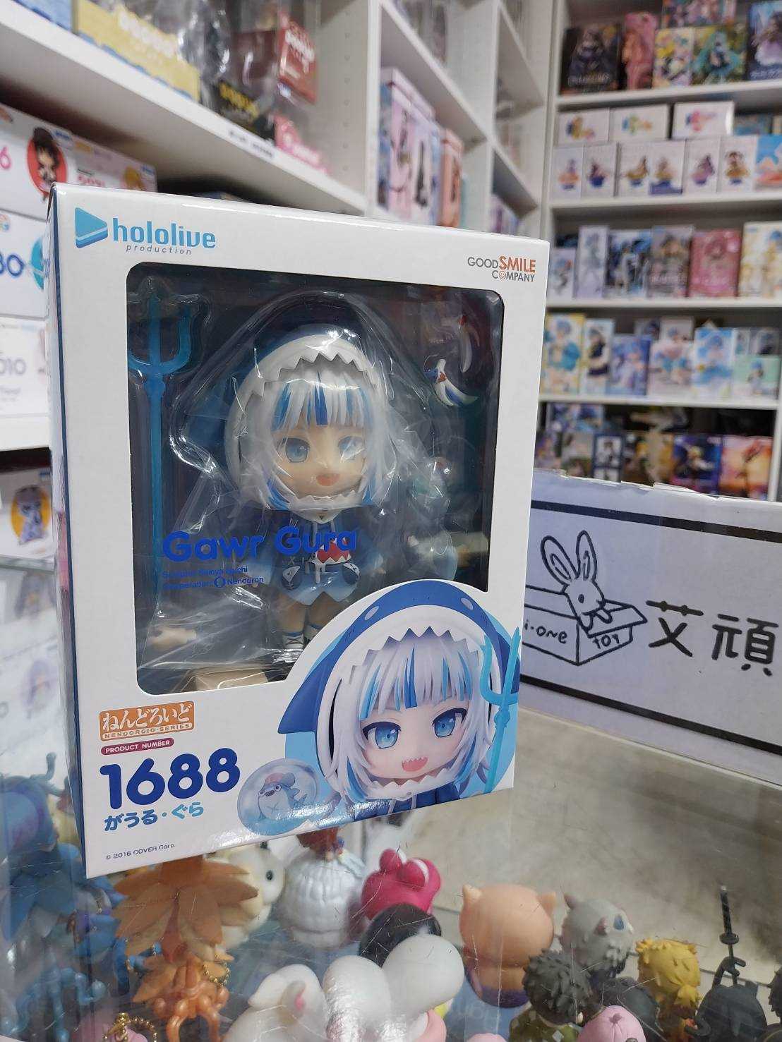 【艾頑玩具】『現貨』GSC 黏土人 1688 hololive EN 噶嗚·古拉 鯊魚 鯊鯊